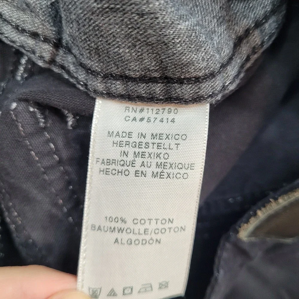 True Religion Cargo Runner Boys Size 8 Black Cotton Jogger Pants 716WB09‎